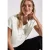 Street One Dames Shirt met print in Wit