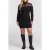 GUESS Diana Ls Bandage Dress Jet Black A996