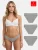 Tazzio Slip ‘3er-Pack F941’  antraciet