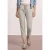 Street One Dames Slim legs in gemêleerde look in Beige