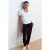 Vrouwen Polyester Crepe Joggingbroek
