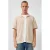 QS relaxed casual overhemd beige