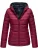 Marikoo dames gewatteerde jas Lucy met capuchon & lichte voering