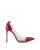 Gianvito Rossi Metallic Roze Leren En PVC Hakken