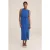 We Fashion Dress Mid Length Blue