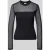 NOISY MAY® Slim fit shirt met lange mouwen van elastische materiaalmix