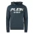 Philipp Plein Sport Zilveren Logo Marineblauwe Hoodie