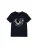 Printed Round Neck Short Sleeve T-shirt Wo – Black Shirts