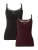 ONLY Top ‘KIRA’  donkerlila / zwart
