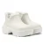 Crocs Stomp gevoerde korte dameslaars Off White
