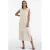 VILA broderie midijurk – ecru