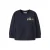NAME IT MINI sweater met print – diep donkerblauw