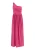 Faina Maxi-jurk met één schouder Dames roze