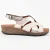 Purapiel Sandalen Met Een Sleehak Leida Beige