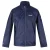 REGATTA Outdoorjas ‘Lyle IV’  donkerblauw / wit