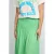 FLURESK midi rok groen