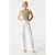 Cup of Joe Denim high waist wide leg jeans ecru