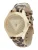 GUESS Analoog horloge  beige / champagne / goud / zwart