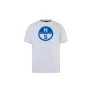 T-shirt met groot gedrukt logo North Sails Basic