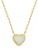 Glanzstücke München Ketting  goudgeel / parelwit