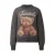 Oversized teddy jacquard trui dames QS