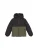 COLOR KIDS Winterjas ‘ COJacket Quilt – Colorblock ‘  donkerbruin