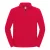 Fruit of the Loom Heren Iconic Premium Sweatshirt met Quarter Zip (Rood)