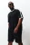 TRENDYOL MAN Heren Zwart Colorblock Lang Oversized Grote maten T-shirts