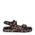 Sacha sandalen met panterprint beige/zwart