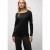 Street One Dames Basic shirt met lange mouwen in Zwart
