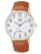Q&Q Analoog horloge ‘Klassisch’  bruin