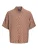 JACK & JONES Overhemd  ecru / bruin / roestbruin