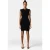 Michael Kors Merino Cap Slv Mini Dress Black