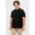 JACK & JONES PLUS SIZE regular polo met ingebreid patroon zwart