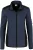 HAKRO Dames Sweatjacket Marine, Effen