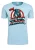 LOGOSHIRT Shirt ‘Captain America’  lichtblauw / gemengde kleuren