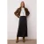 Trendyol Modest Dames Zwart Effen Maxi Modest Rokken