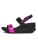 Bayton Sandaal ‘Selene’  fuchsia / zwart