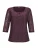 Goldner Kanten blouse Elegante blouse met glanseffect