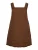 VERO MODA Jurk ‘Val’  donkerbruin