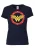 LOGOSHIRT Shirt ‘Wonder Woman Circle Logo’  donkerblauw