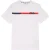 FILA Sidney Tee With Block Stripes Bright White