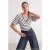 TRENDYOLMİLLA Dames Meerkleurig Effen Kort Getailleerd Blouses