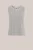 WE Fashion – Dames gebreid singlet – Regular fit – Lichtgrijs – Katoen –