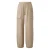 Zijdeachtige vloeiende viscose cargobroek grote dames QS