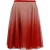 Rode Valentino Ombre Tule A-lijn Rok – jaren ’10