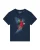Watapparel Shirt ‘Papagei’  navy / gemengde kleuren