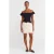 Dames Katoenen Denim Minirok Met Tailleband