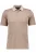 RAGMAN Softknit Polo shirt Korte mouw lichtbruin