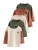 Next Shirt  beige / cognac / donkergroen